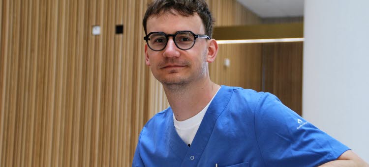 Bild på en läkare i psykiatrin