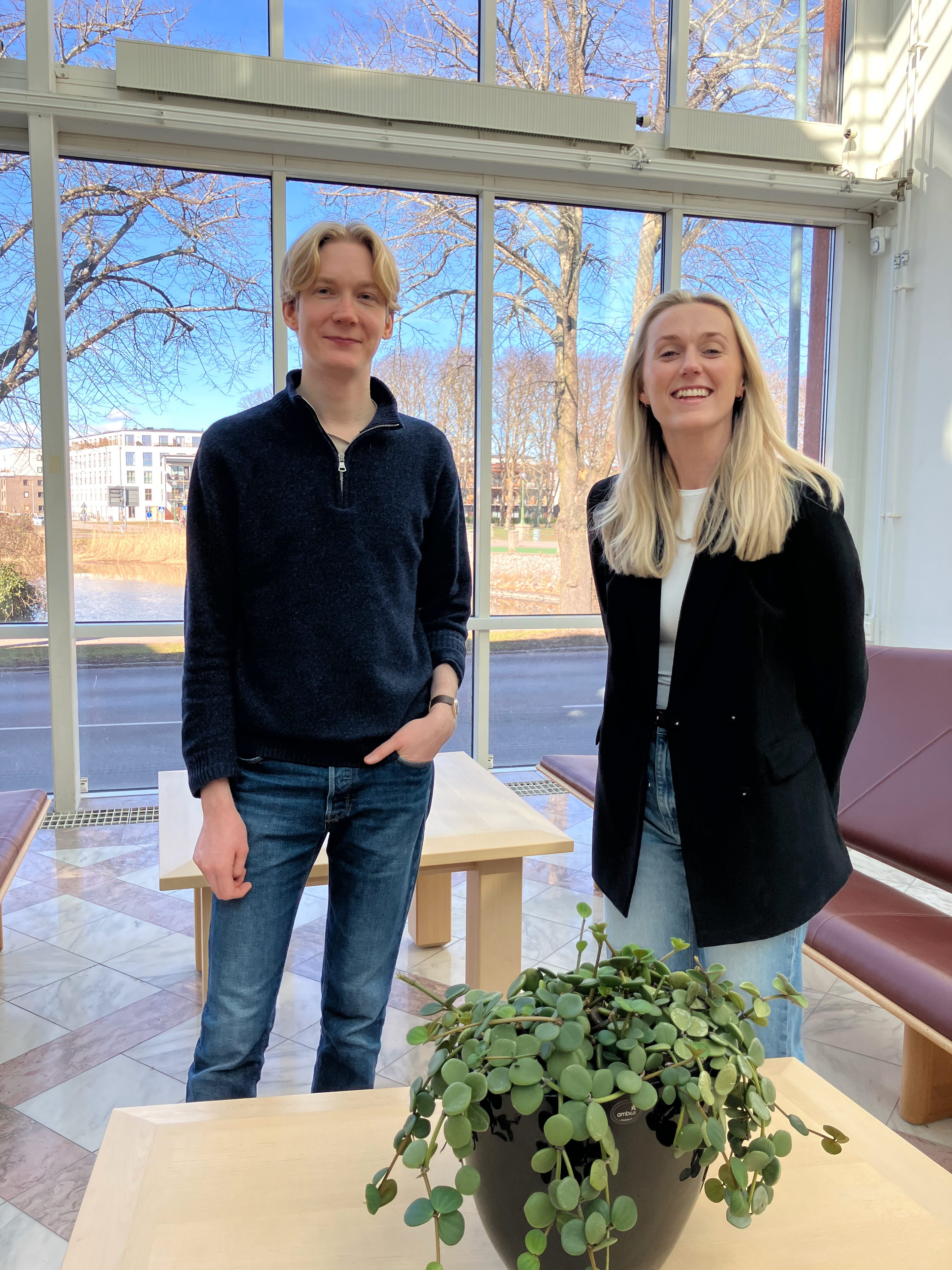 Vincent Palmqvist och Lisa Ljungström